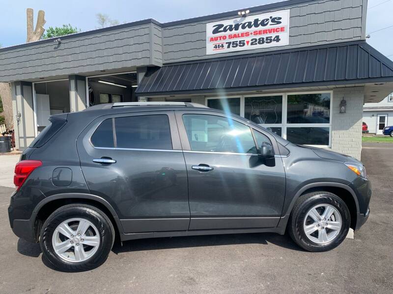 2018 Chevrolet Trax for sale at Zarate's Auto Sales in Big Bend WI