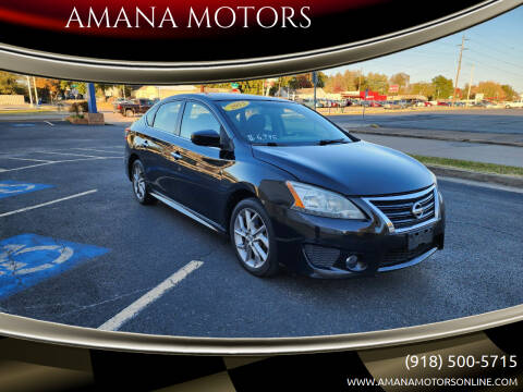 2013 Nissan Sentra for sale at AMANA MOTORS in Tulsa OK