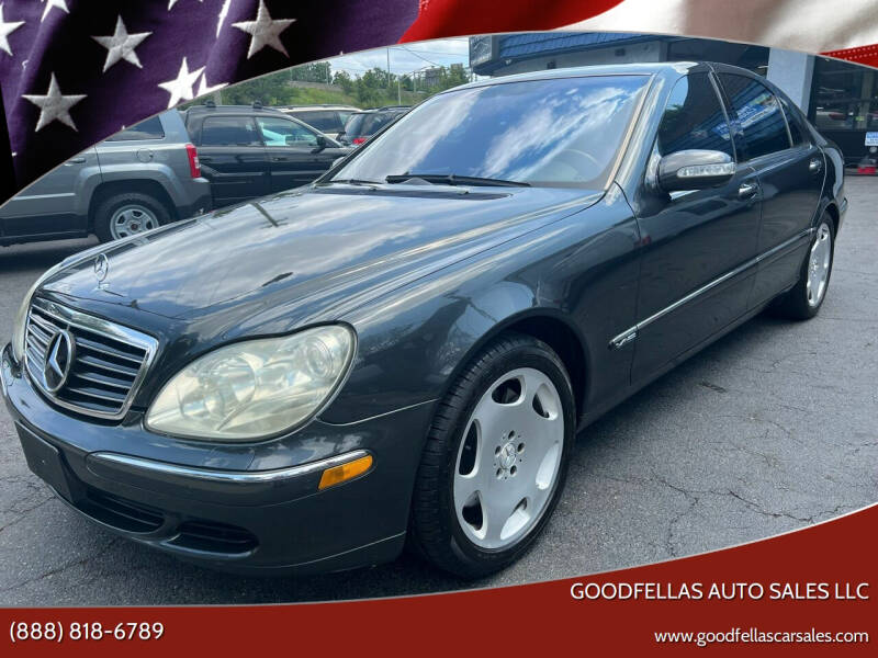 2003 Mercedes-Benz S-Class for sale at Goodfellas Auto Sales LLC in Clifton NJ