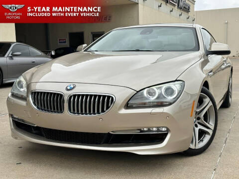 2012 BMW 6 Series for sale at European Motors Inc in Plano TX
