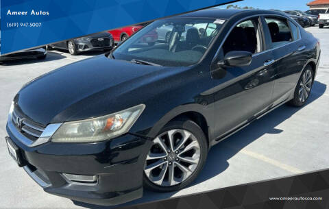 2013 Honda Accord for sale at Ameer Autos in San Diego CA