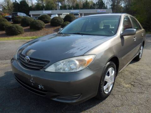 2002 Toyota Camry for sale at CLT CARS LLC in Monroe NC