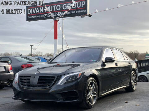 2015 Mercedes-Benz S-Class for sale at Divan Auto Group in Feasterville Trevose PA