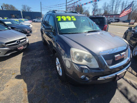 2012 GMC Acadia for sale at Longo & Sons Auto Sales in Berlin NJ