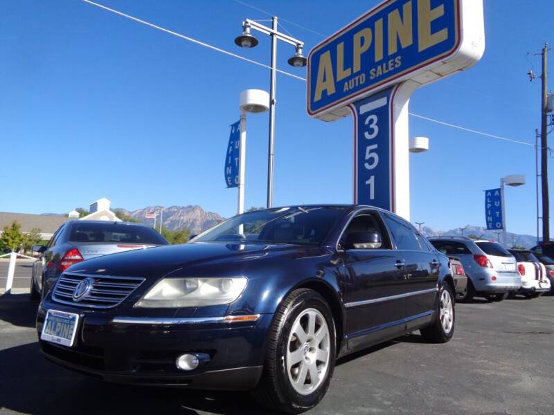 2004 Volkswagen Phaeton for sale at Alpine Auto Sales in Salt Lake City UT