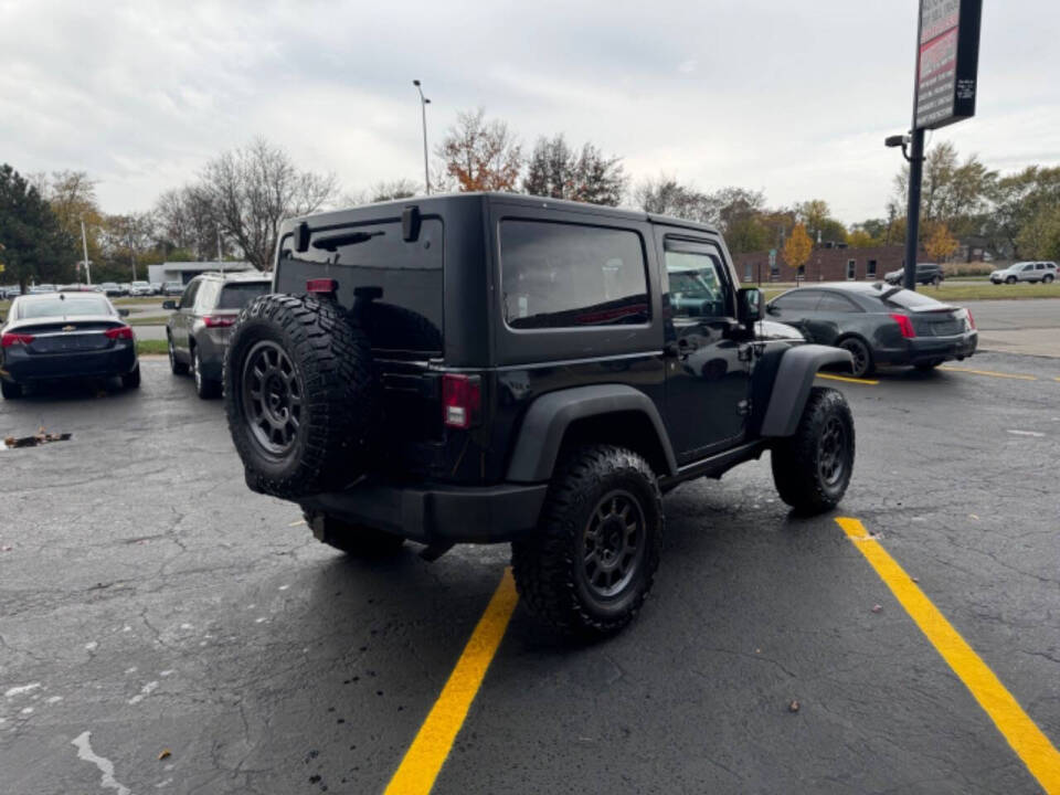 2012 Jeep Wrangler for sale at Dynasty Auto Sales in Eastpointe, MI