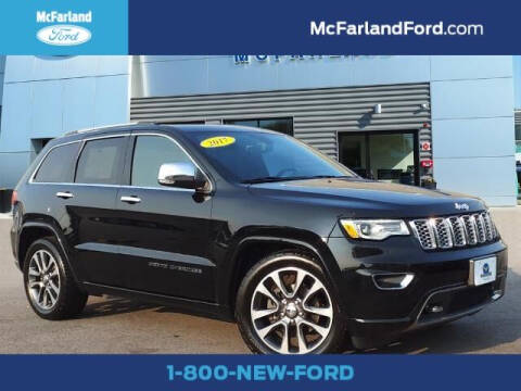 2017 Jeep Grand Cherokee for sale at MC FARLAND FORD in Exeter NH