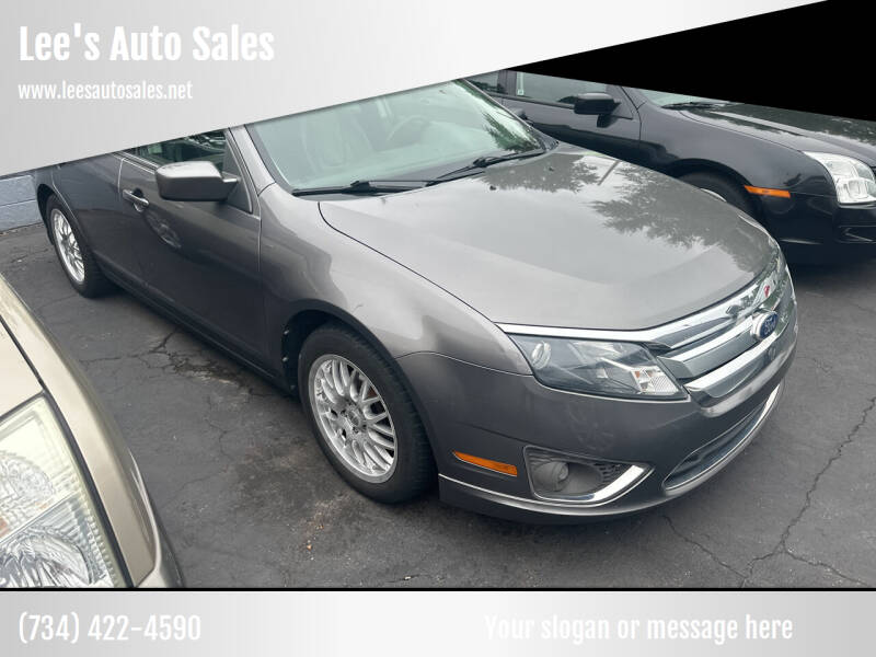 2010 Ford Fusion for sale at Lee's Auto Sales in Garden City MI