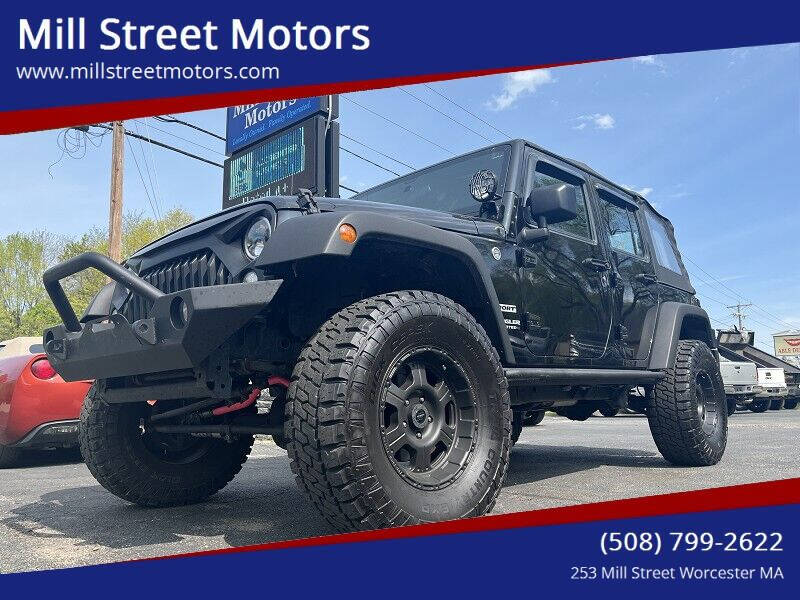 2017 Jeep Wrangler Unlimited for sale at Mill Street Motors in Worcester MA