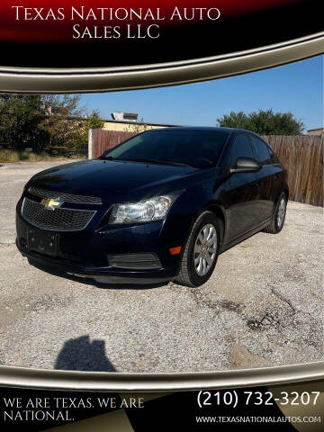 2011 Chevrolet Cruze for sale at Texas National Auto Sales LLC in San Antonio TX