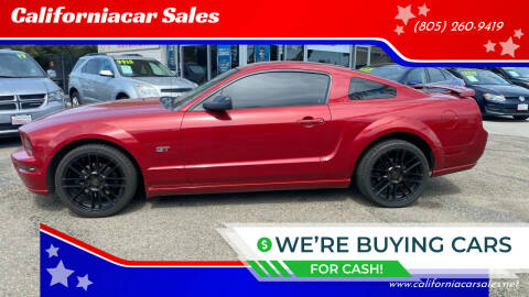 2008 Ford Mustang for sale at Californiacar Sales in Santa Maria CA