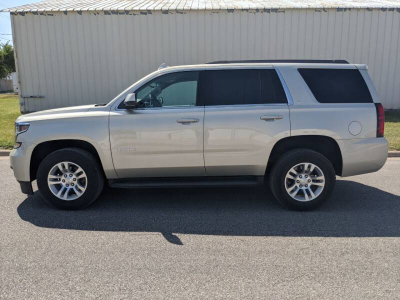 2017 Chevrolet Tahoe for sale at TNK Autos in Inman KS