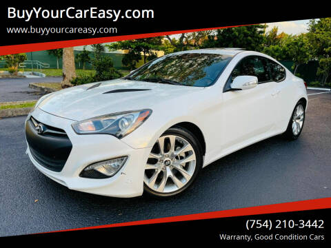 2014 Hyundai Genesis Coupe for sale at BuyYourCarEasyllc.com in Hollywood FL