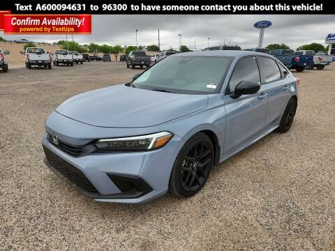 2022 Honda Civic for sale at POLLARD PRE-OWNED in Lubbock TX