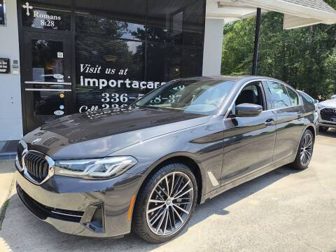 2022 BMW 5 Series for sale at importacar in Madison NC