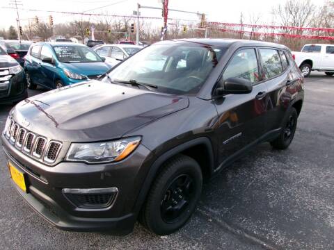 2018 Jeep Compass for sale at River City Auto Sales in Cottage Hills IL