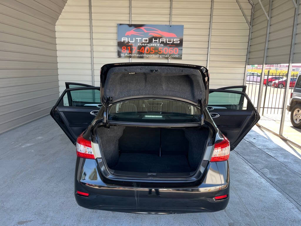 2013 Nissan Sentra for sale at Auto Haus Imports in Grand Prairie, TX