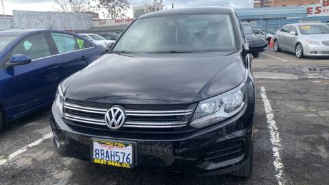 2014 Volkswagen Tiguan for sale at Best Deal Auto Sales in Stockton CA