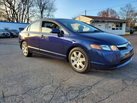 2007 Honda Civic for sale at Russo's Auto Exchange LLC in Enfield CT