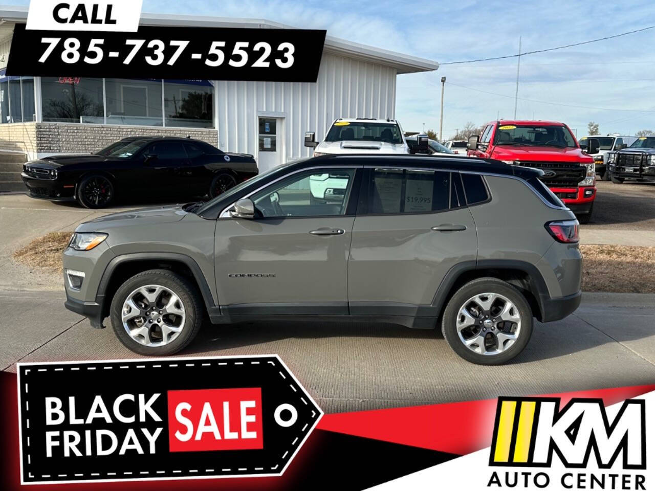 2021 Jeep Compass for sale at Keller Motors in Palco, KS