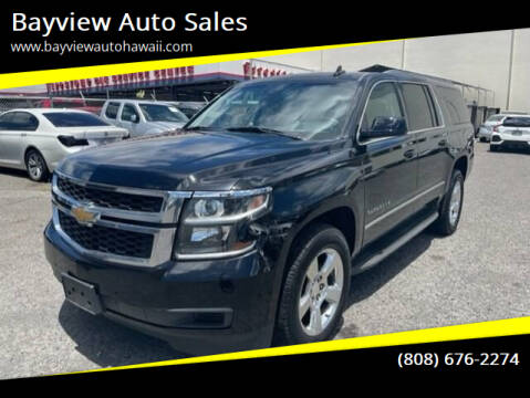 2018 Chevrolet Suburban for sale at Bayview Auto Sales in Waipahu HI