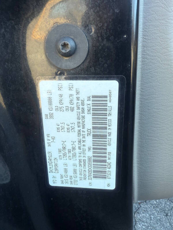 2003 Dodge Ram 2500 Laramie