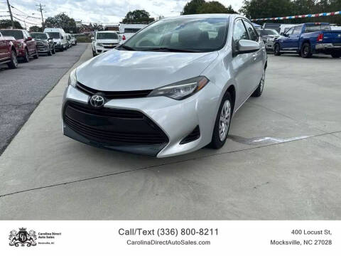 2018 Toyota Corolla for sale at Carolina Direct Auto Sales in Mocksville NC