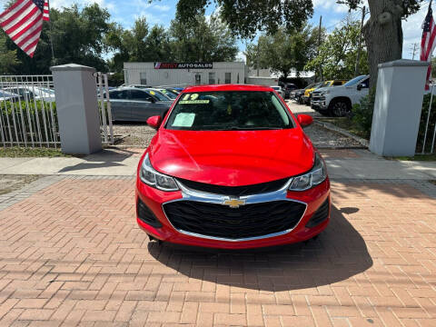 2019 Chevrolet Cruze for sale at JEISY AUTO SALES in Orlando FL