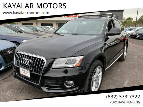 2014 Audi Q5 for sale at KAYALAR MOTORS in Houston TX