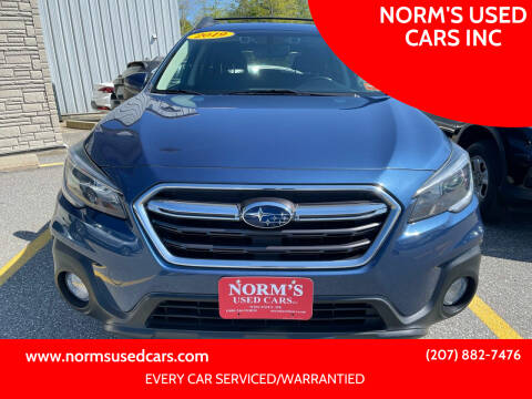 2019 Subaru Outback for sale at NORM'S USED CARS INC in Wiscasset ME