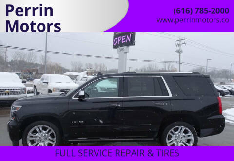 2015 Chevrolet Tahoe for sale at Perrin Motors in Comstock Park MI