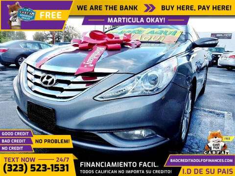 2013 Hyundai Sonata for sale at Adolfo Finances in Los Angeles CA
