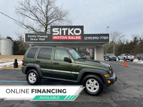 2007 Jeep Liberty for sale at SITKO MOTOR SALES INC in Cedar Lake IN