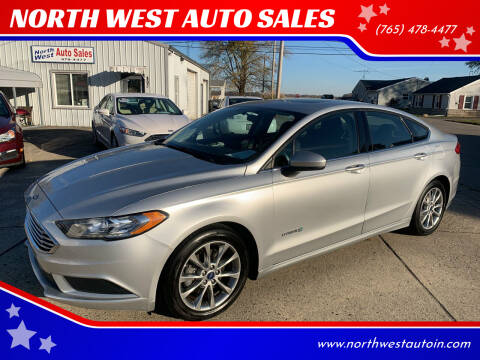 2017 Ford Fusion Hybrid for sale at NORTH WEST AUTO SALES in Pershing IN