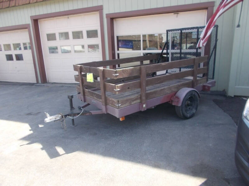  Home-made All steel frame with ramp for sale at Careys Auto Sales in Rutland VT