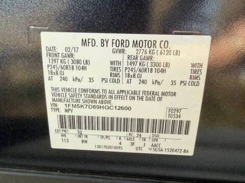 2017 Ford Explorer XLT