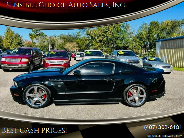 2010 Ford Mustang for sale at Sensible Choice Auto Sales, Inc. in Longwood FL