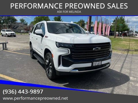 2021 Chevrolet Tahoe for sale at PERFORMANCE PREOWNED SALES in Conroe TX