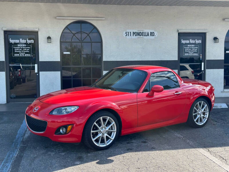 2012 Mazda MX-5 Miata for sale at Supreme Motor Sports in North Fort Myers FL