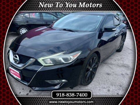 2017 Nissan Maxima for sale at New To You Motors in Tulsa OK