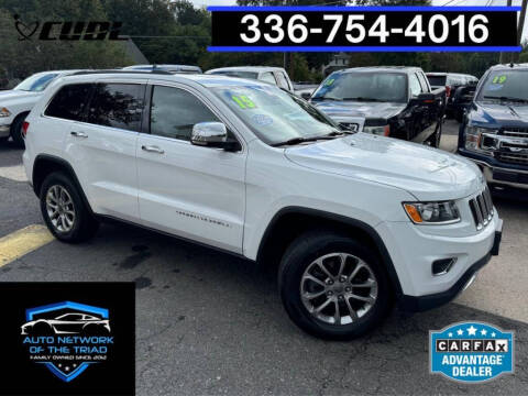 2015 Jeep Grand Cherokee for sale at Auto Network of the Triad in Walkertown NC