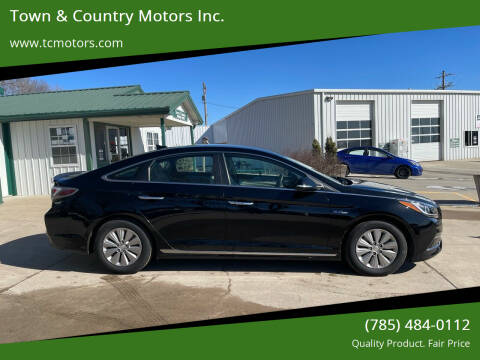 2016 Hyundai Sonata Hybrid for sale at Town & Country Motors Inc. in Meriden KS