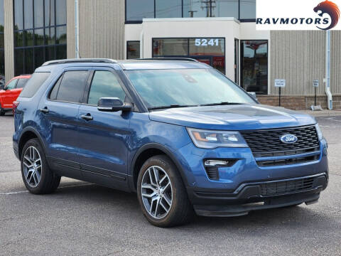 2018 Ford Explorer for sale at RAVMOTORS - CRYSTAL in Crystal MN