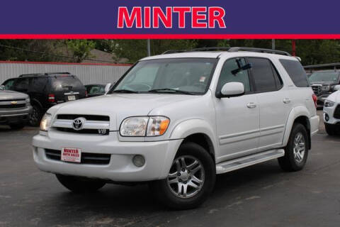 2005 Toyota Sequoia for sale at Minter Auto Sales in South Houston TX