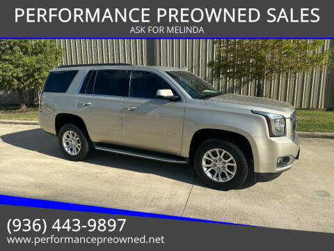 2017 GMC Yukon for sale at PERFORMANCE PREOWNED SALES in Conroe TX