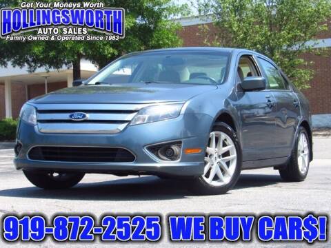 2011 Ford Fusion for sale at Hollingsworth Auto Sales in Raleigh NC