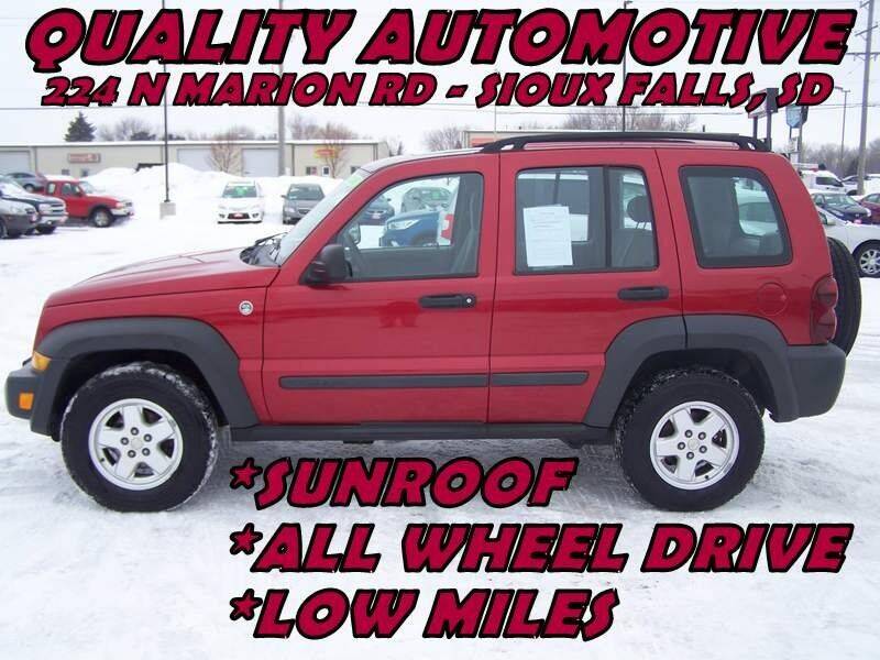 2006 Jeep Liberty for sale at Quality Automotive in Sioux Falls SD
