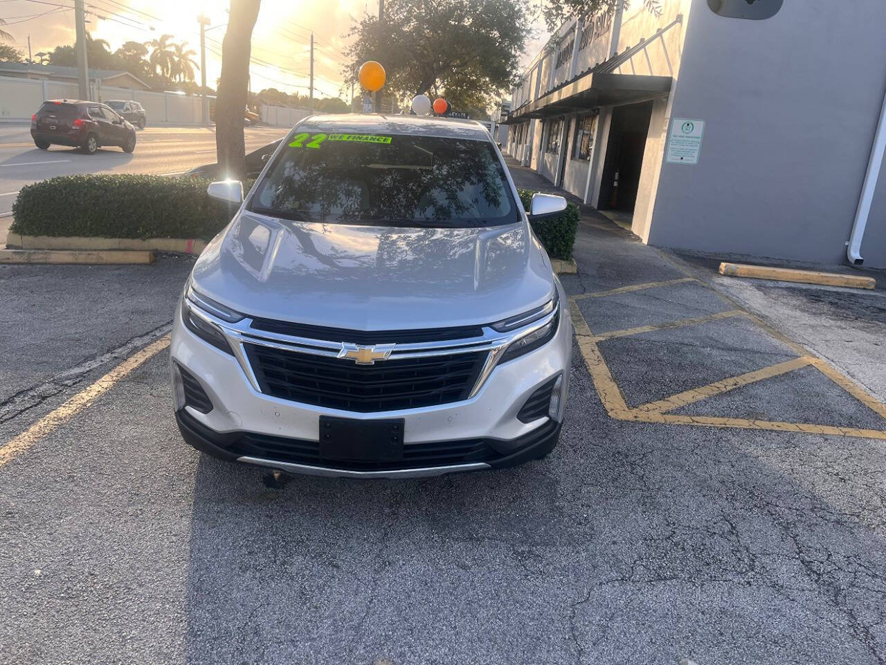 2022 Chevrolet Equinox for sale at M & J UNITED AUTO SALES in LAUDERDALE LAKES, FL