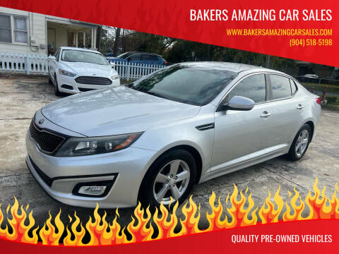 2014 Kia Optima for sale at Bakers Amazing Car Sales in Jacksonville FL