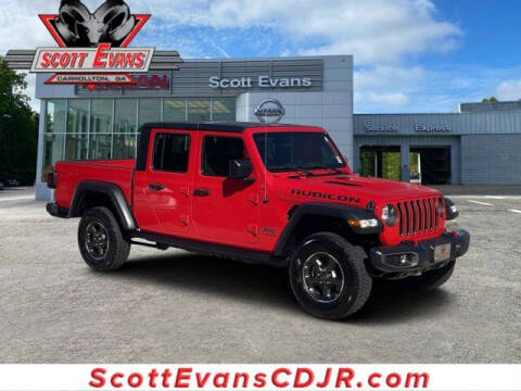 2020 Jeep Gladiator for sale at SCOTT EVANS CHRYSLER DODGE in Carrollton GA